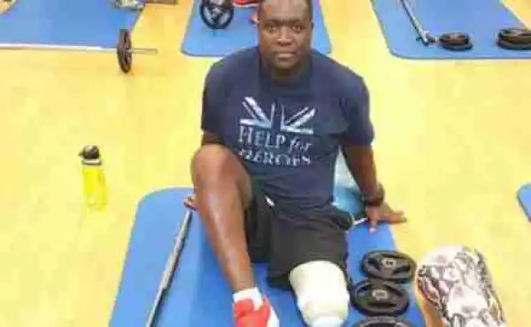 I Lost My Leg But Found A New Calling - Kenyan Soldier And Footballer, David Opati (Photos)